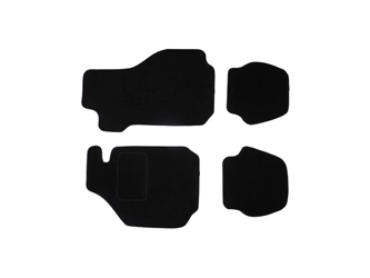 1601700110 JP Group Dansk Floor Mat Set; 4pcs Black