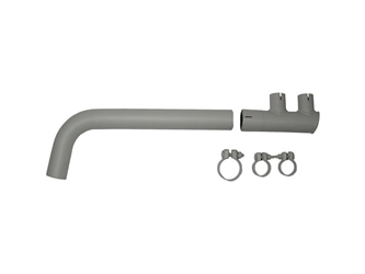 1620701310 JP Group Dansk Tailpipe; w/ Clamps