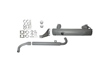 8120000410 JP Group Dansk Exhaust Muffler; Complete With Tail Pipes And Mounting Kit, E-/Tüv Approved