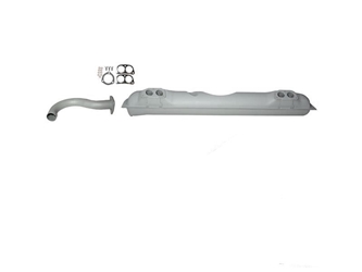8120000610 JP Group Dansk Exhaust Muffler; Complete With Tail Pipe And Mounting Kit, E-/Tüv Approved