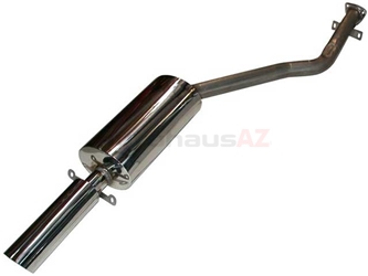 94411108301 JP Group Dansk Exhaust Muffler; Polished Chrome Tip. Manufactured to original specs from high quality type AISI409 stainless steel.