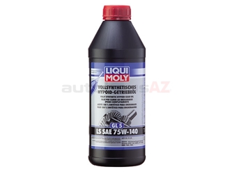 20042 Liqui Moly Gear Oil; SAE 75W-140 Synthetic; 1 Liter
