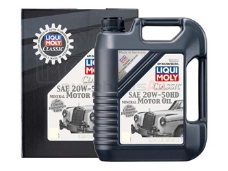 20262 Liqui Moly Classic Engine Oil; 20W-50; 5 Liter