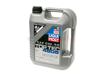 2244 Liqui Moly Engine Oil; 5W-30 Synthetic; 5 Liter
