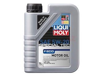 2263 Liqui Moly Special Tec F ECO Engine Oil; 5W-20 Synthetic; 1 Liter
