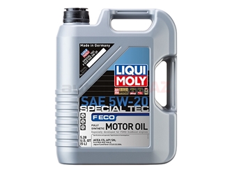 2264 Liqui Moly Special Tec F ECO Engine Oil; 5W-20 Fully Synthetic; 5 Liters