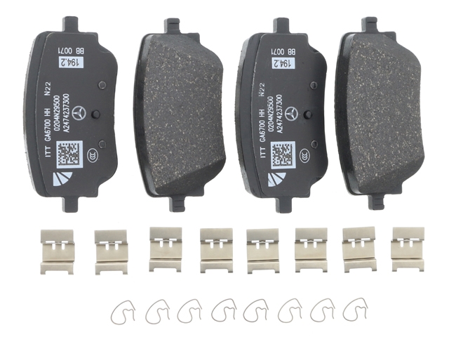 0004201706 Genuine Mercedes Brake Pad Set