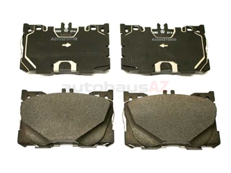 0004204900 Genuine Mercedes Brake Pad Set; Front