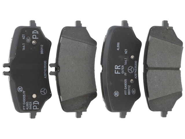 0004206503 Genuine Mercedes Brake Pad Set