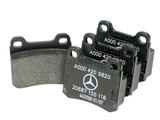 0004209820 Genuine Mercedes Brake Pad Set; Rear