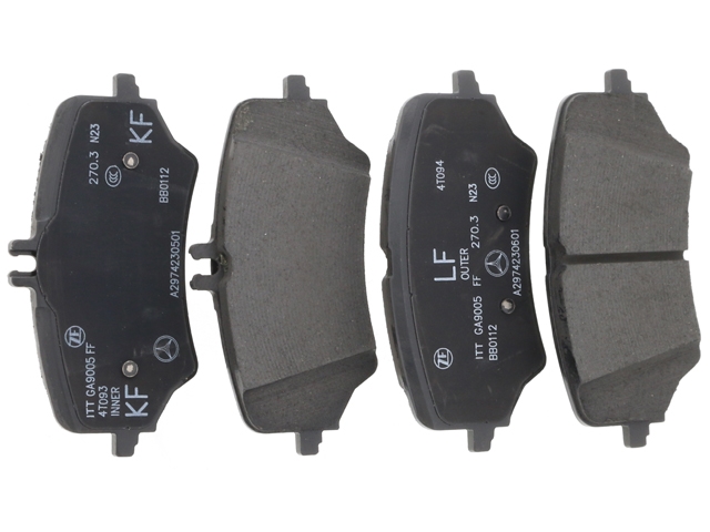 0004236901 Genuine Mercedes Brake Pad Set