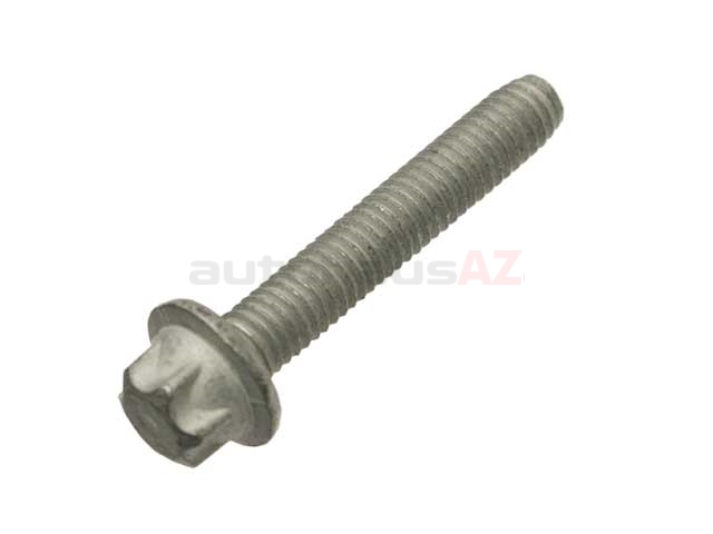 0009903011 Genuine Mercedes Fuel Injection Throttle Body Housing Bolt; M6 x 35mm