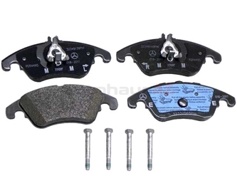 007420752064 Genuine Mercedes Brake Pad Set; Front