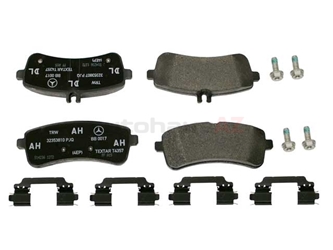 0084201120 Genuine Mercedes Brake Pad Set; Rear