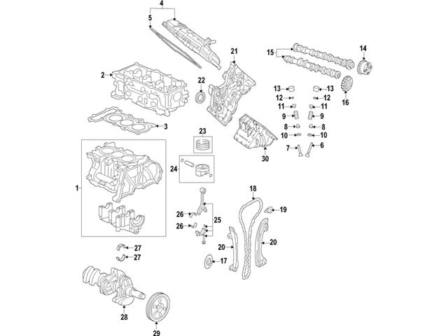 1320520116 Genuine Smart Timing Chain Guide/Rail