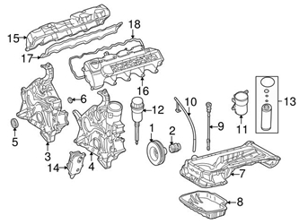 155050000364 Genuine Mercedes Crankshaft Sprocket/Gear