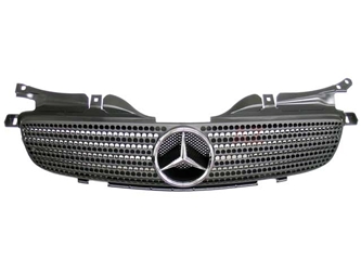 1708800085 Genuine Mercedes Grille; Center