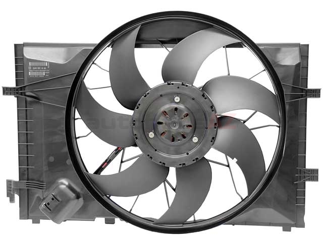 2035001693 Genuine Mercedes A/C Condenser Fan; Auxiliary