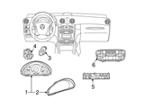 20354509049116 Genuine Mercedes Headlight Switch