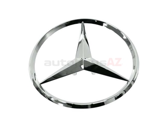 2047580058 Genuine Mercedes Emblem; Trunk Star
