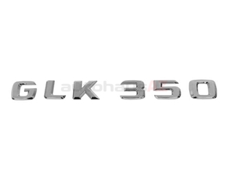 2048170915 Genuine Mercedes Emblem; Hatch Insignia; GL350/GLK350
