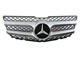 20488029839982 Genuine Mercedes Grille; Iridium Silver