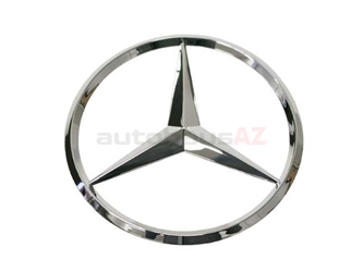 2097580058 Genuine Mercedes Deck Lid Emblem; Trunk Star