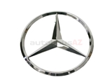 2097580058 Genuine Mercedes Deck Lid Emblem; Trunk Star