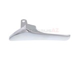 21176601247F24 Genuine Mercedes Interior Door Pull Handle; Front or Rear Left; Polished Chrome