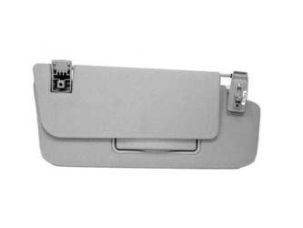 21181004107F85 Genuine Mercedes Sun Visor Parts; Right Visor Assembly with Mirror; Orion Grey
