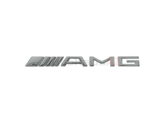 2208170815 Genuine Mercedes Emblem; Rear AMG