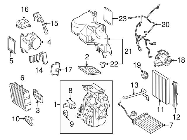 2208300772 Genuine Smart A/C Evaporator Temperature Sensor; Front