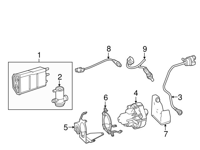 4514700159 Genuine Smart Vapor Canister Filter Seal