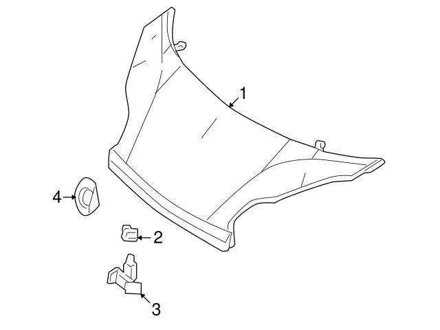 451757010164C22A Genuine Smart Door Latch Assembly; Left Upper, Left