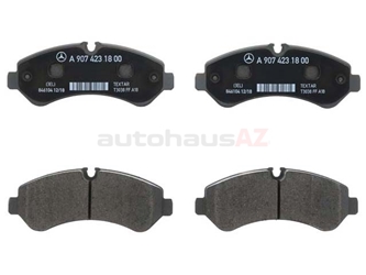 9074208700 Genuine Mercedes Brake Pad Set; Rear