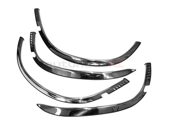 MB035 URO Parts Fender Trim Set; Stainless