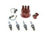 MB4TUNEUPKIT AAZ Preferred Ignition Tune-Up Kit; Points, Condenser, Cap, Rotor and Plugs; KIT