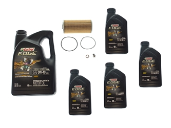 MB5OILFLTR3KIT Castrol Edge + Mann Oil Change Kit - 0W-40 Fully Synthetic
