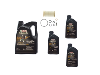 MB6OILFLTR3KIT Castrol Edge + Mann Oil Change Kit - 0W-40 Fully Synthetic