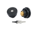 MGC782 Motorad Fuel/Gas Cap; Locking w/ Key