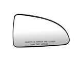56010 Dorman - HELP Door Mirror Glass; Non-Heated Plastic Backed Mirror Right