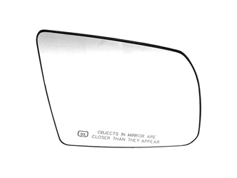 56497 Dorman - HELP Door Mirror Glass; Replacement Glass - Plastic Backing