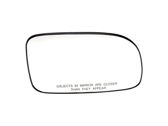 56657 Dorman - HELP Door Mirror Glass; Replacement Glass - Plastic Backing