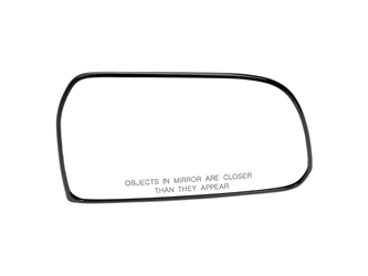 56669 Dorman - HELP Door Mirror Glass; Replacement Glass - Plastic Backing