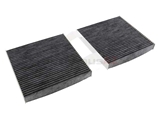 64312284828 Mann Cabin Air Filter Set; Activated Charcoal