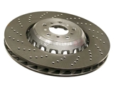 34112284101 SHW Performance Disc Brake Rotor; Front Left; Directional; 400x36mm