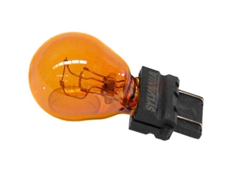 3457A Osram-Sylvania Turn Signal Light Bulb; 12V - 27W/7W; Amber