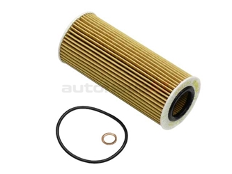 OX1773D Mahle Oil Filter Kit; Cartridge Type with Seal