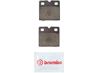 P02001N Brembo Parking Brake Pad Set; Rear Ceramic