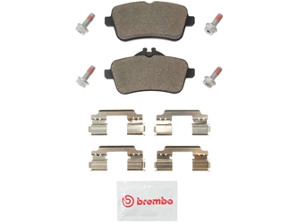 P50099N Brembo Brake Pad Set; Rear